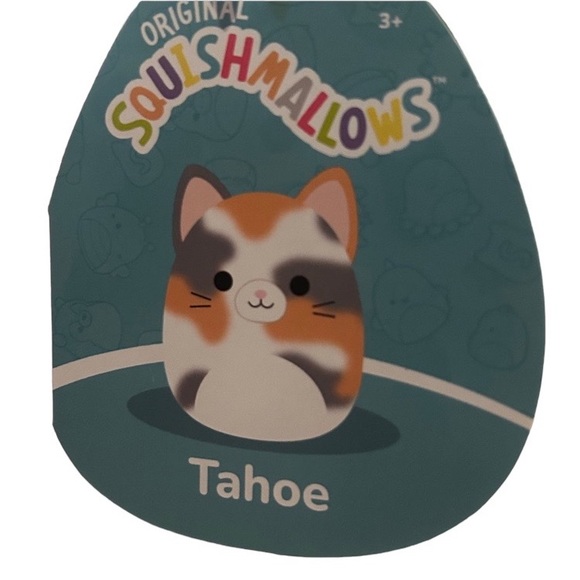 Kellytoy Toys Tahoe The Calico Cat Squishmallow 75 Brand New With